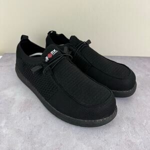 Larnmern Shoes Men’s US !4 Steel Toe Loafers Slip On Work Shoes Safety Footwear